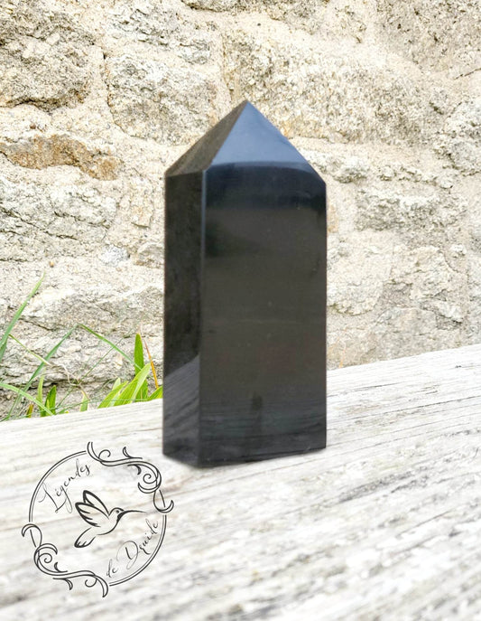Obsidienne Noire "Grand Obélisque" (670 gr)